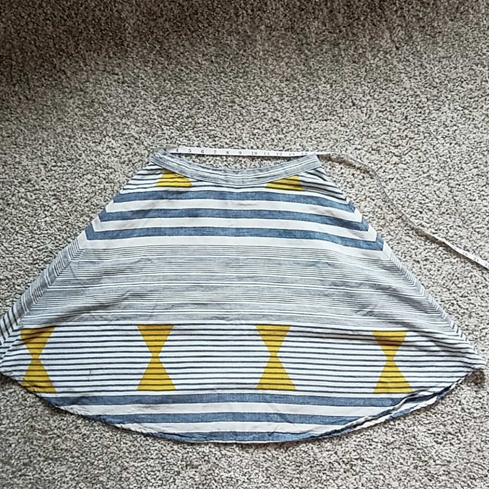 Geometric Anthropologie Skirt